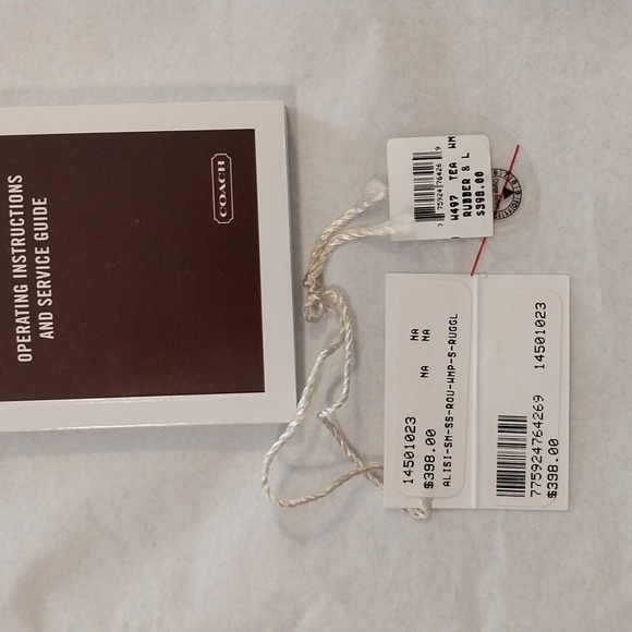 Coach watch MSRP $398, original box & manual - Picture 6 of 9